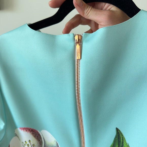 Ted Baker designer midi dress size small - Picture 6 of 10